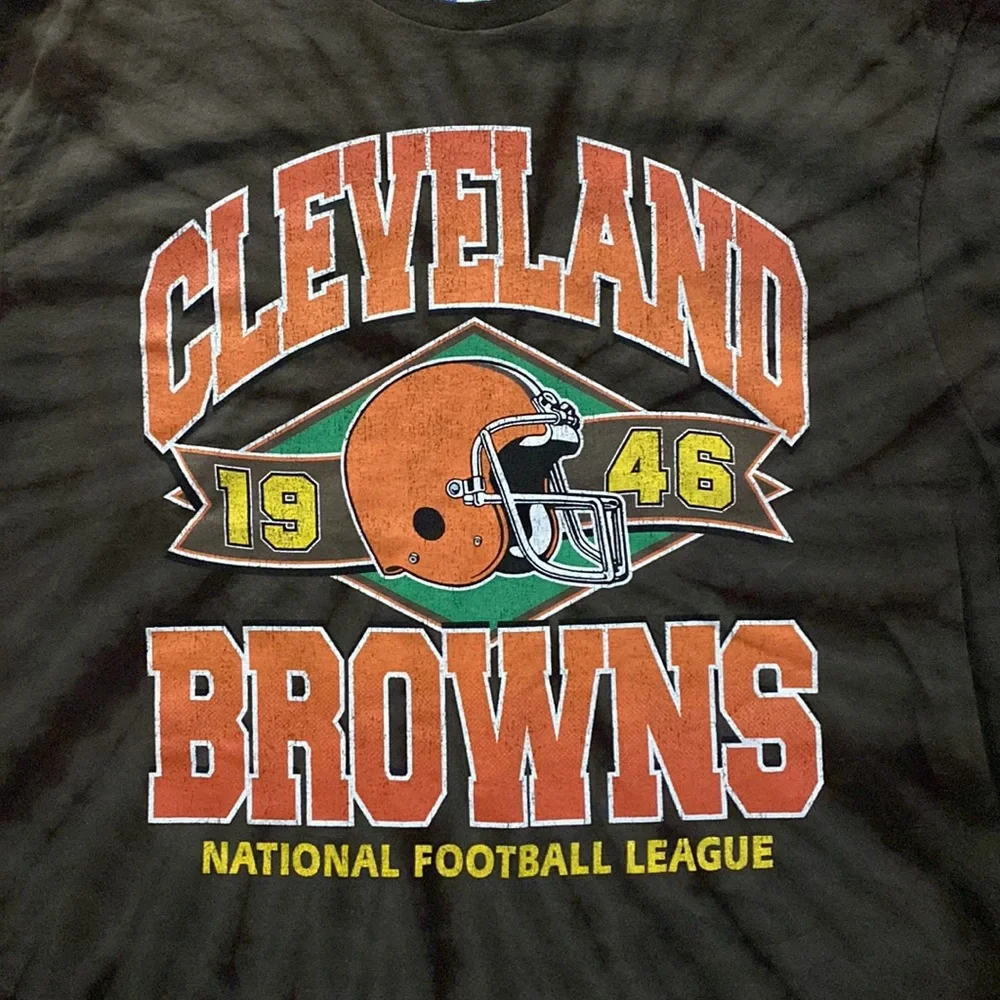 Cleveland Browns 47’ Brand Tie Dye T-Shirt - Picture 2 of 4
